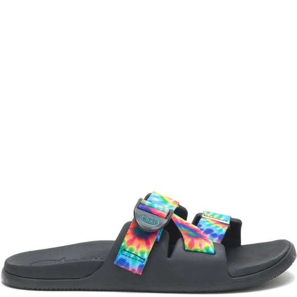 Chaco Chillos Tie Dye Slides - Picture 2 of 3